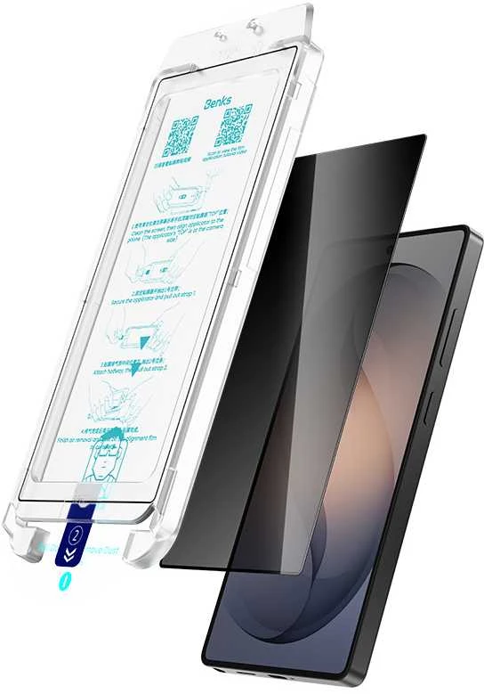 Benks Apsauginis stiklas Glass Warrior Privacy (F048) skirtas Samsung Galaxy S26