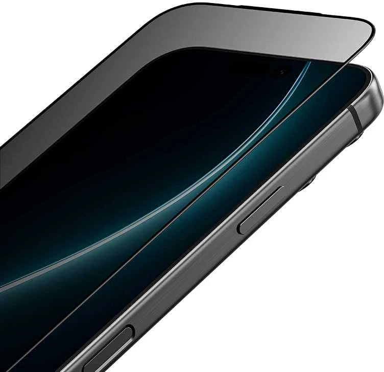 Benks Apsauginis stiklas Glass Warrior Privacy skirtas Apple iPhone 17 Pro juodas