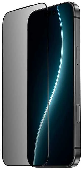 Benks Apsauginis stiklas Glass Warrior Privacy skirtas Apple iPhone 17 Pro Max juodas