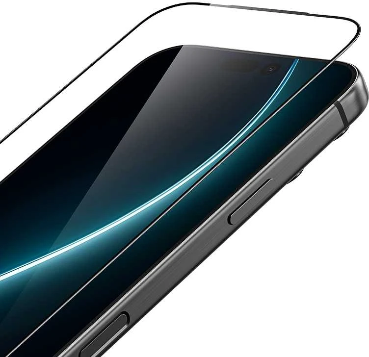 Benks Apsauginis stiklas Glass Warrior Sapphire Coating skirtas Apple iPhone 17 Pro Max juodas