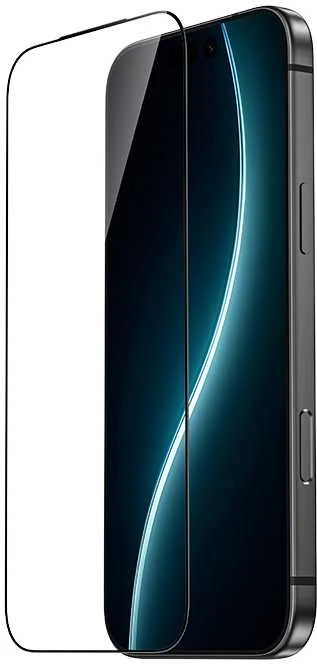 Benks Apsauginis stiklas Glass Warrior Sapphire Coating skirtas Apple iPhone 17 Pro Max juodas