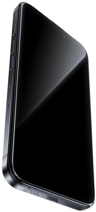 Benks apsauginis stiklas Glass Warrior Sapphire Coating (LS65) skirtas Apple iPhone 16 Pro Max juodos spalvos (Thin Edge)