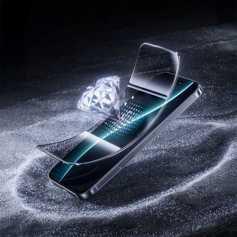 Benks Apsauginis stiklas Ultra Shield Privacy Glass (FF67) skirtas Apple iPhone 17/16 Pro juodas
