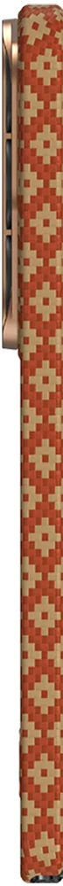 Benks Dėklas Magnetic Armor Air Armor Grid Kevlar Metal Frame 600D (C.K.FL.SA.GD.A050) skirta Samsung Galaxy S26 Ultra FORTUNE oranžinės spalvos