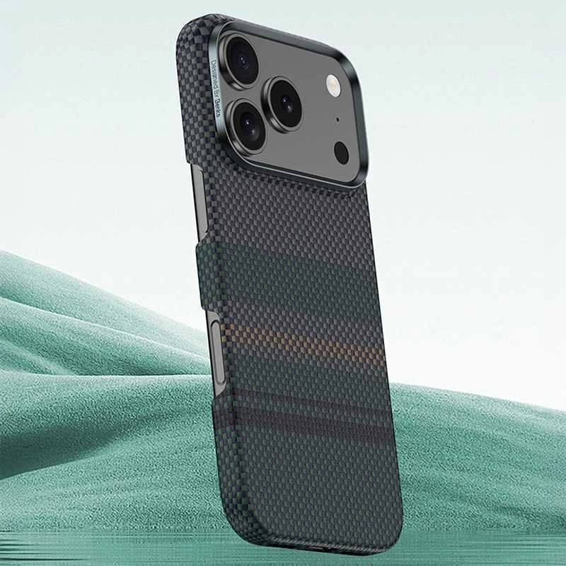 Benks Dėklas Magnetic Armor Air Aurora Kevlar 600D (0069), skirtas iPhone 17 Pro