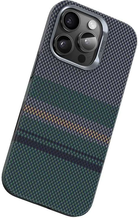Benks Dėklas Magnetic Armor Pro Aurora Kevlar 600D (BC66) skirtas Apple iPhone 16 Pro Max (Camera Control Button)