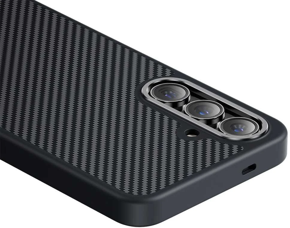 Benks dėklas Magnetic Armor Pro Kevlar 600D (0041) skirtas Samsung Galaxy S24 Plus juodos spalvos
