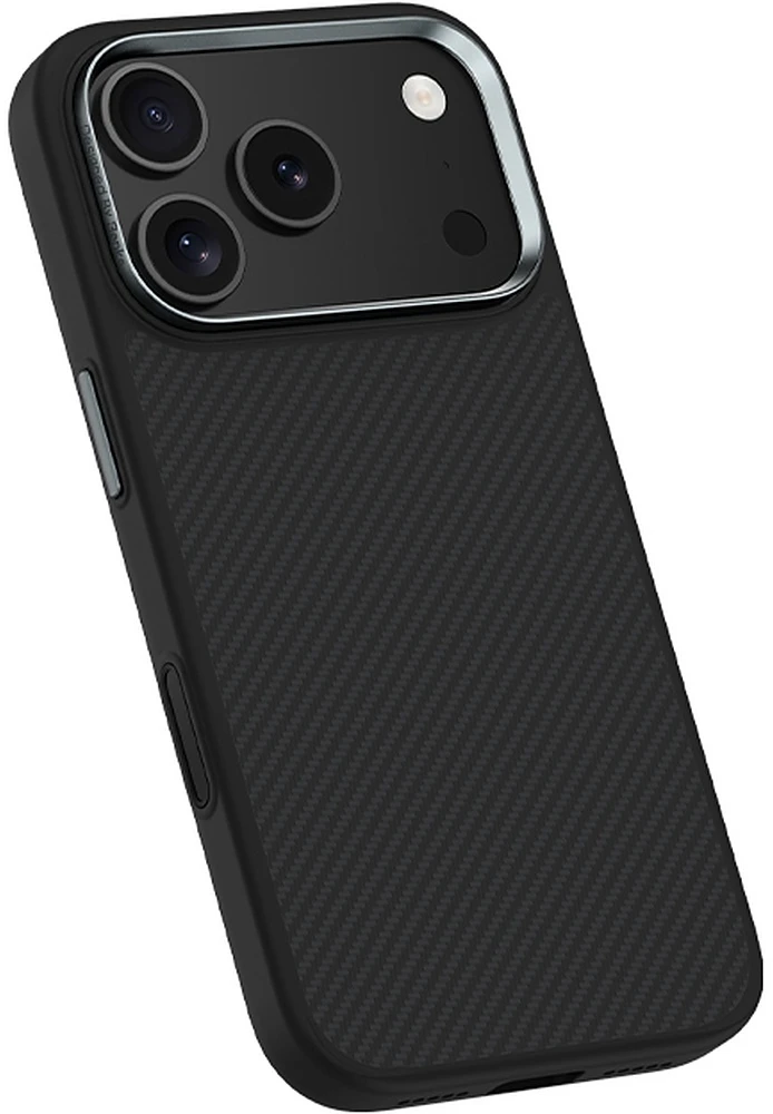 Benks Dėklas Magnetic Armor Pro Kevlar Metal Frame 600D (C.K.FL.AP.BK.BA73) iPhone 18 Pro Max/17 Pro Max (Camera Control Button)