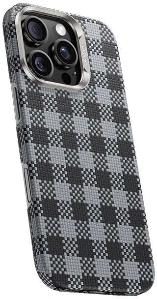 Benks Dėklas Magnetic Armor Vichy Kevlar (BF66) skirtas Apple iPhone 16 Pro Max juodos spalvos