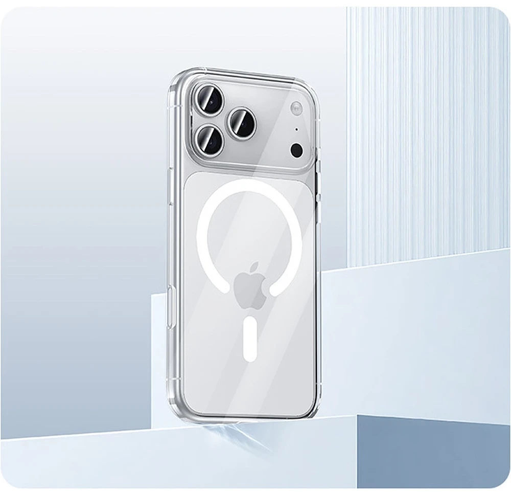 Benks Dėklas Magnetic Crystal (C.K.JC.AP.00.0072) iPhone 18 Pro/17 Pro permatomas
