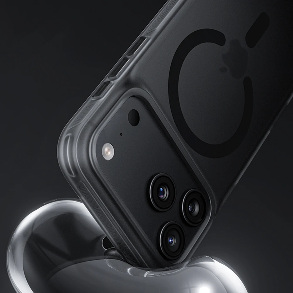 Benks Dėklas Magnetic Lucid Armor Pro (C.K.PC.AP.BK.0072) iPhone 18 Pro/17 Pro juodos spalvos (Camera Control Button)