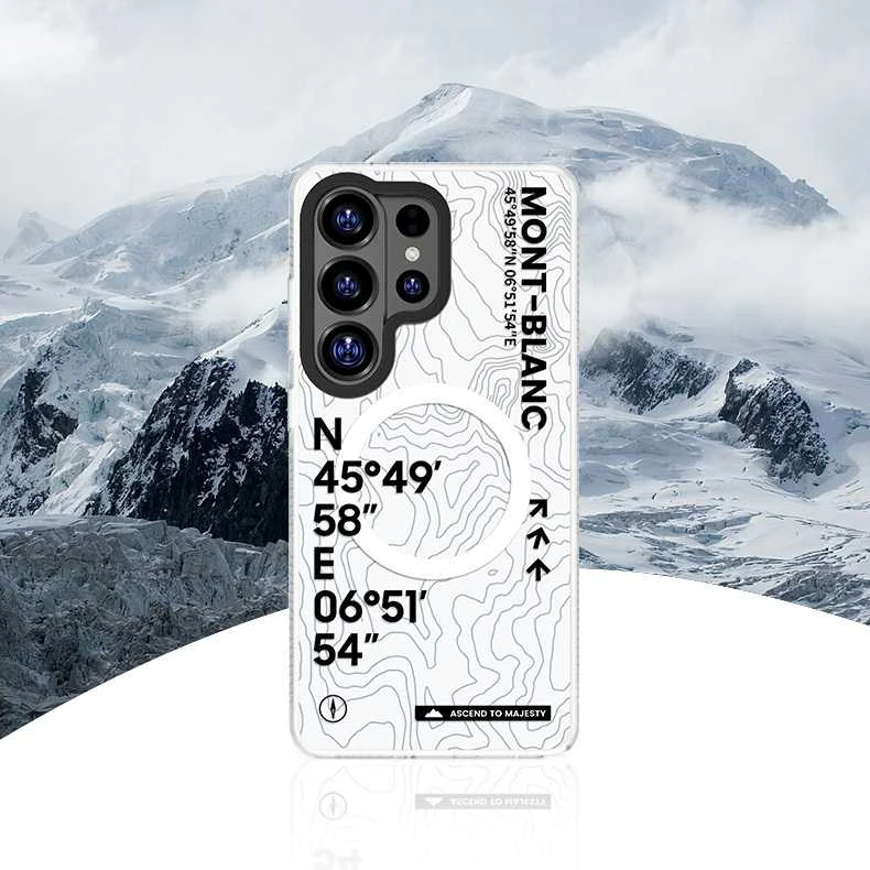 Benks Dynamic Magnetic Summit dėklas Mont-Blanc (A050) skirtas Samsung Galaxy S26 Ultra