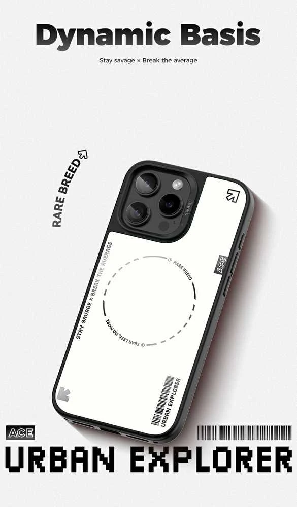 Benks Dynamic Minimalist dėklas skirtas Apple iPhone 16 juodos spalvos