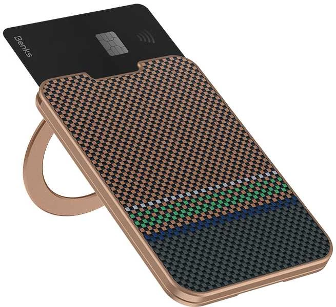 Benks Laikiklis Piniginė Magnetinė ArmorGo Kevlar Prestige