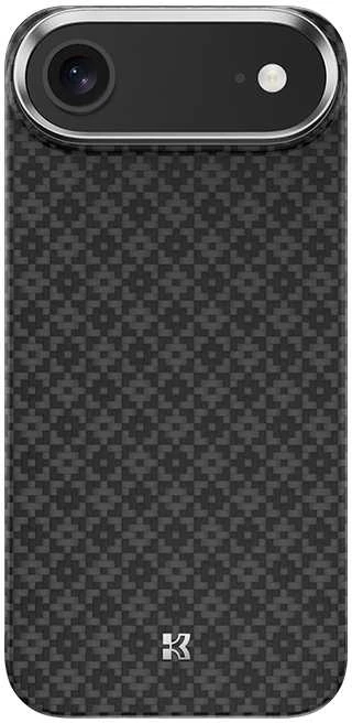 Benks Magnetic Armor Air Armor Grid Kevlar dėklas Metal Frame 600D (B068), skirtas Apple iPhone 17 Air, juodos spalvos