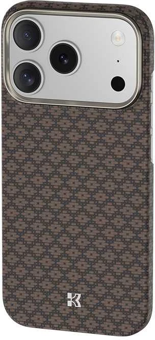 Benks Magnetic Armor Air Armor Grid Kevlar dėklas Metal Frame 600D (A069), skirtas Apple iPhone 17 Pro, auksinis