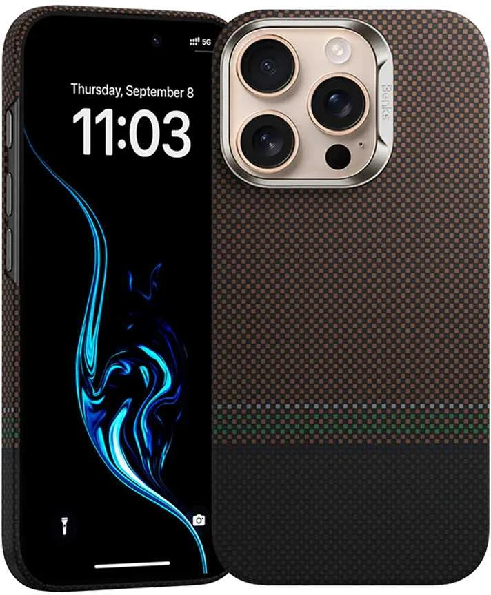 Benks Magnetic Armor Air Prestige Kevlar 600D dėklas (G066) skirtas Iphone 16 Pro Max