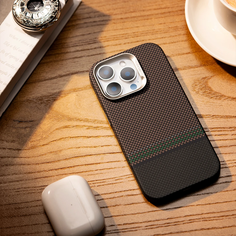 Benks Magnetic Armor Air Prestige Kevlar 600D dėklas (G066) skirtas Iphone 16 Pro Max