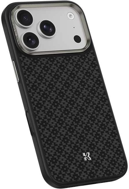 Benks Magnetic Armor Pro Armor Grid Kevlar dėklas Metal Frame 600D (Y069) skirtas Apple iPhone17 Pro juodas