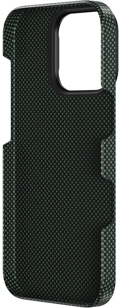 Dėklas Benks Magnetic Armor Tint Kevlar 1000D (0064) skirtas iPhone 16 Plus žalias