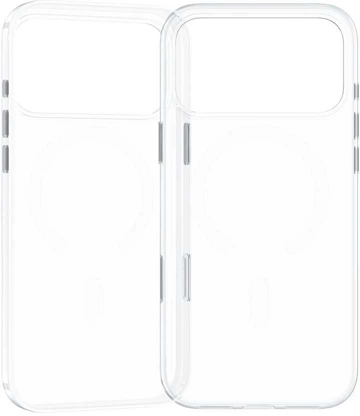 Benks Magnetic Crystal dėklas skirtas Apple iPhone 17 Pro transparent (Camera Control Button)
