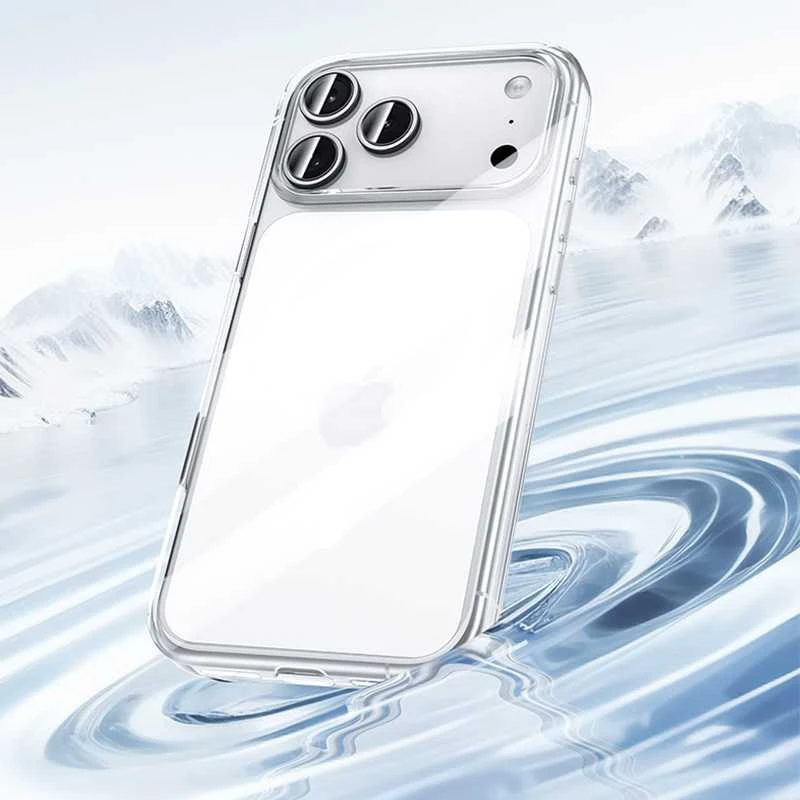 Benks Magnetic Crystal dėklas skirtas Apple iPhone 17 Pro transparent (Camera Control Button)