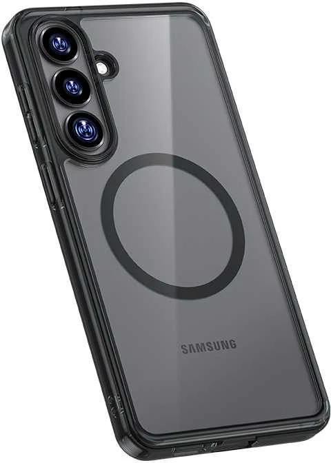 Benks Magnetic Crystal TPU Frame dėklas (0049) skirtas Samsung Galaxy S26 Plus juodos spalvos