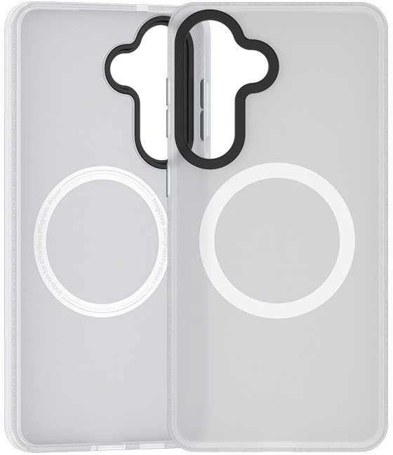 Benks Magnetic Lucid Armor dėklas (A049) skirtas Samsung Galaxy S26 Plus baltos spalvos