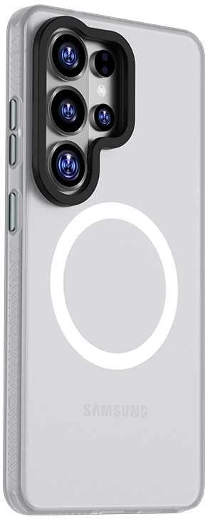 Benks Magnetic Lucid Armor dėklas (A050) skirtas Samsung Galaxy S26 Ultra baltos spalvos