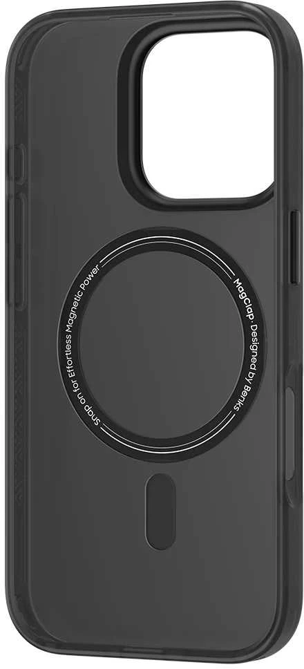 Benks Magnetic Lucid Armor dėklas (B065) skirtas iPhone 16 Pro juodas (Camera Control Button)
