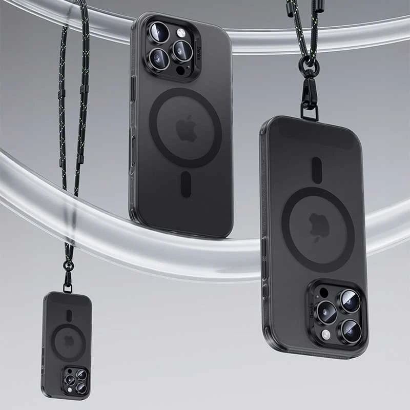 Benks Magnetic Lucid Armor dėklas (B065) skirtas iPhone 16 Pro juodas (Camera Control Button)