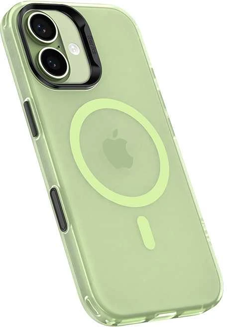 Benks Magnetic Lucid Armor dėklas (C067) skirtas Apple iPhone 17 žalias (Camera Control Button)