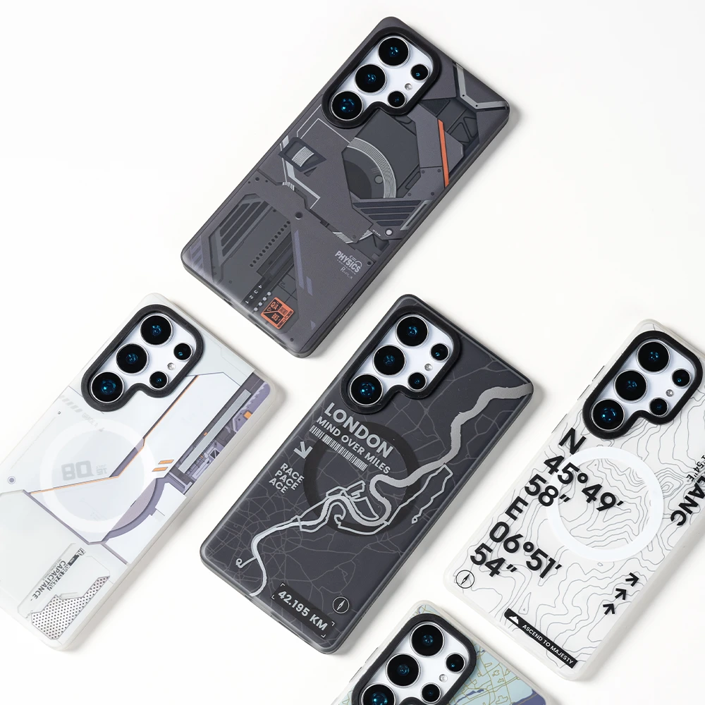 Benks Magnetic Mecha Series dėklas skirtas Apple iPhone 16 Plus juodos spalvos