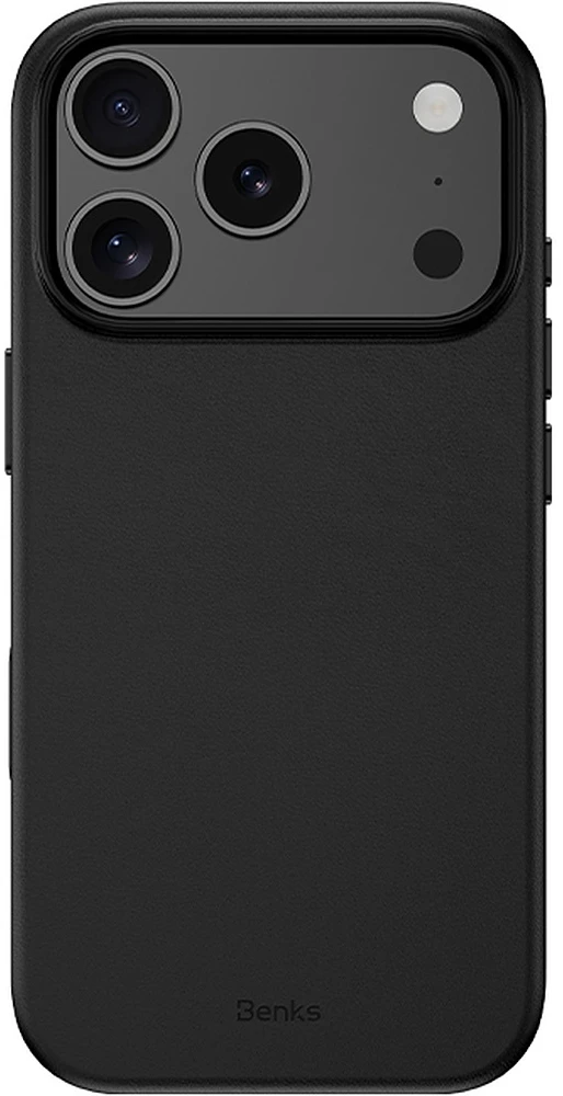 Benks Magnetic Vita Pro Silicone Dėklas (C.K.QY.AP.BK.0072) skirtas iPhone 18 Pro/ 17 Pro juodos spalvos (Camera Control Button)