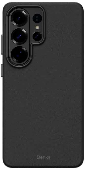Benks Magnetic Vita Pro Silicone dėklas (A050) skirtas Samsung Galaxy S26 Ultra juodas
