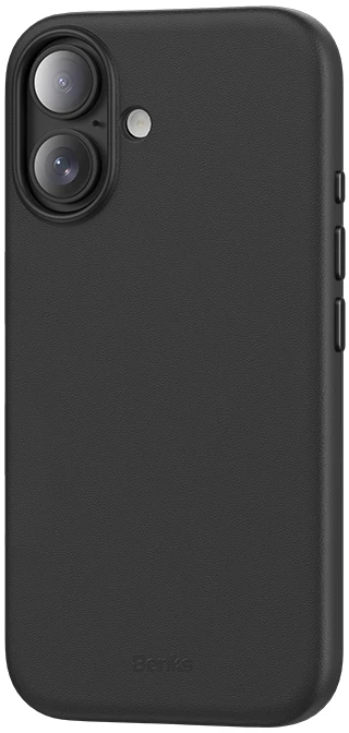Benks Magnetic Vita Pro Silicone dėklas skirtas Apple iPhone 16 Plus juodos spalvos