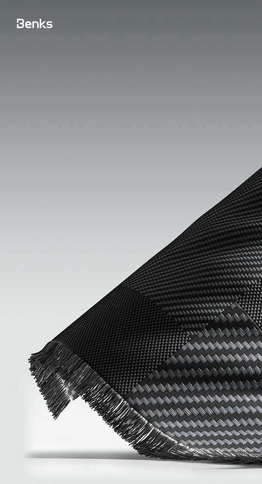Benks Montage Magnetic Armor Air Kevlar dėklas Metal Frame 600D+1500D (F050) skirtas Samsung Galaxy S26 Ultra juodas