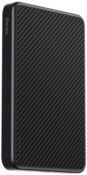 Benks Power Bank 10000mAh MP17 Aramid Fiber 600D – Type C – magnetic with induction charging