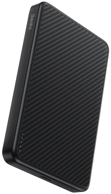 Benks Power Bank 10000mAh MP17 Aramid Fiber 600D – Type C – magnetic with induction charging