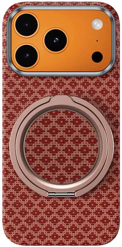 Benks Ring holder Armor Pop Kevlar L56 Aramid Fiber Armor Vichy magnetic oranžinės spalvos