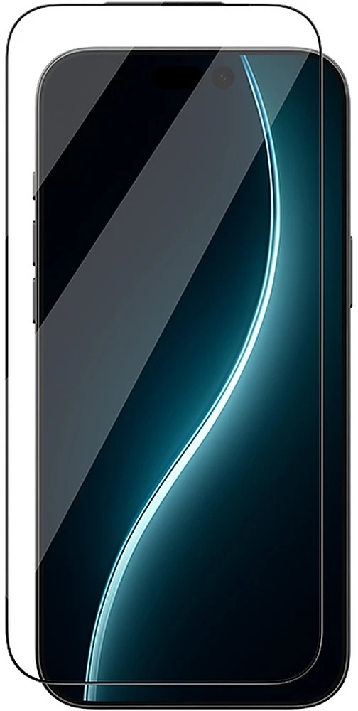 Benks Grūdintas stiklas Glass Warrior Sapphire Coating (C.M.MZ.AP.BK.D072) skirtas iPhone 18 Pro/17 Pro juodos spalvos