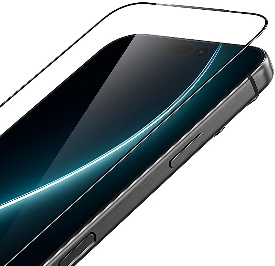Benks Grūdintas stiklas Glass Warrior Sapphire Coating (C.M.MZ.AP.BK.D072) skirtas iPhone 18 Pro/17 Pro juodos spalvos