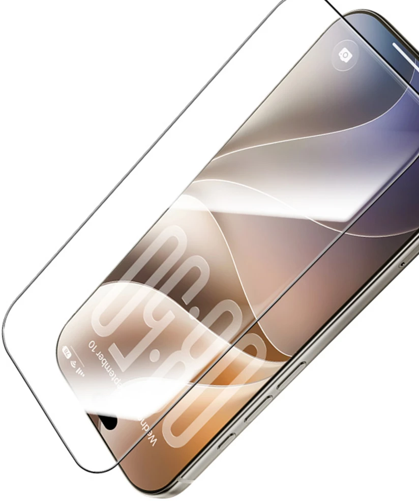 Benks grūdintas stiklas Ultra Shield HD (C.M.ML.AP.BK.L072) skirtas iPhone 18 Pro/17 Pro juodos spalvos