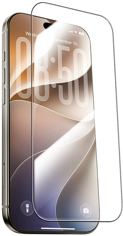 Benks grūdintas stiklas Ultra Shield HD (C.M.ML.AP.BK.L073) skirtas iPhone 18 Pro Max/17 Pro Max juodos spalvos