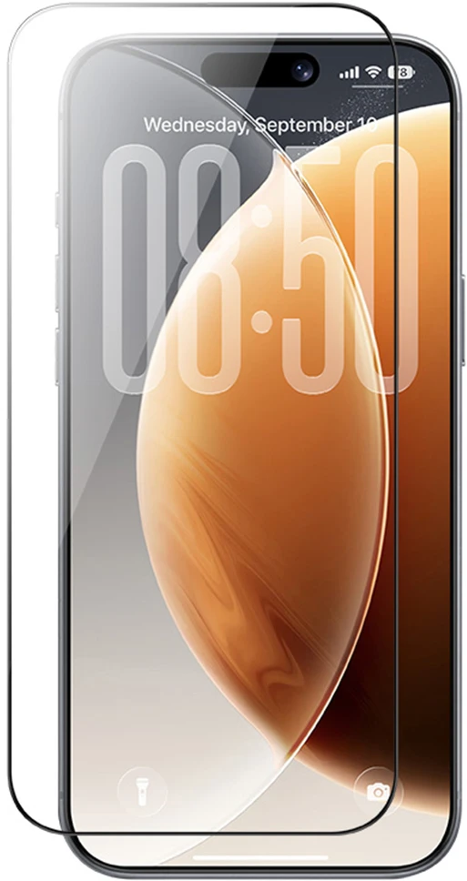 Benks grūdintas stiklas OmniWarrior Anti-Drop Eye-Friendly (C.M.MD.AP.BK.0070) skirtas iPhone 18 Pro Max/17 Pro Max (HD/OL)