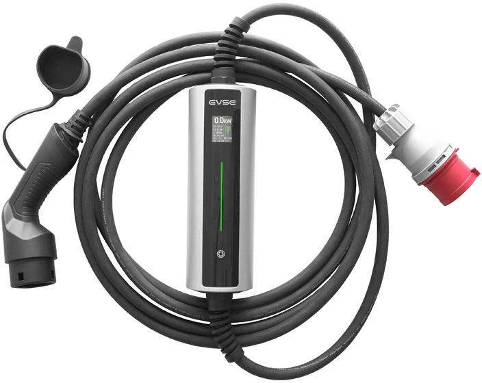 Besen 22kW įkroviklis su LCD ekranu ir Type 2 kabeliu