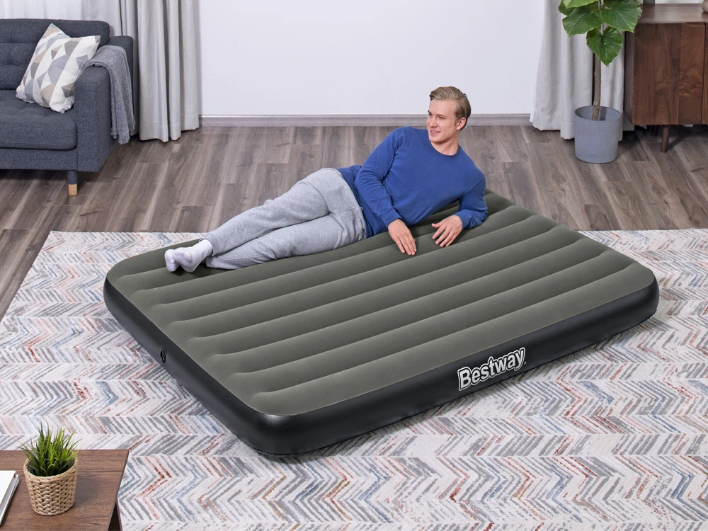 „Bestway 2“ asmenų pripučiamas čiužinys „Queen Tritech Air 203x152x25cm 6713n“
