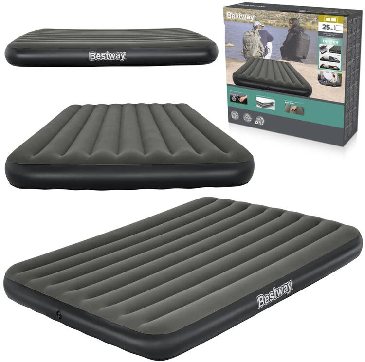 „Bestway 2“ asmenų pripučiamas čiužinys „Queen Tritech Air 203x152x25cm 6713n“
