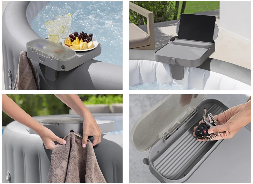 Bestway 4in1 Lentyna Visiems Lay-Z-Spa Laikymo Stalo Kabliukui Laikyti 60337