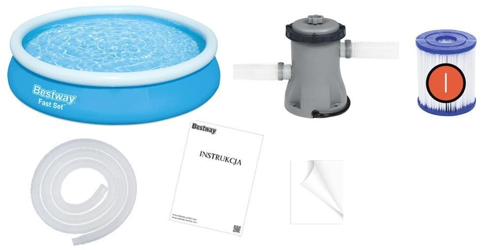 Bestway baseinas Fast Set 366x76cm (57274)
